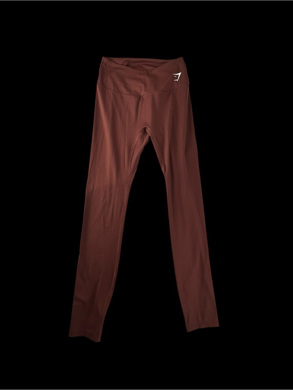 Gymshark High-Waist Leggings in Chestnut Brown